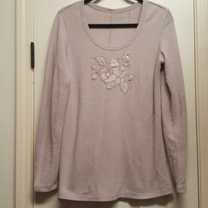 Caslon fitted tee XL, EUC